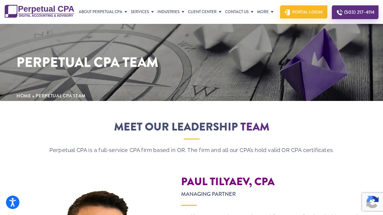 Perpetual CPA page