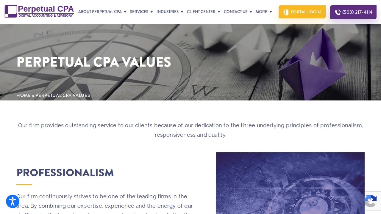 Perpetual CPA page