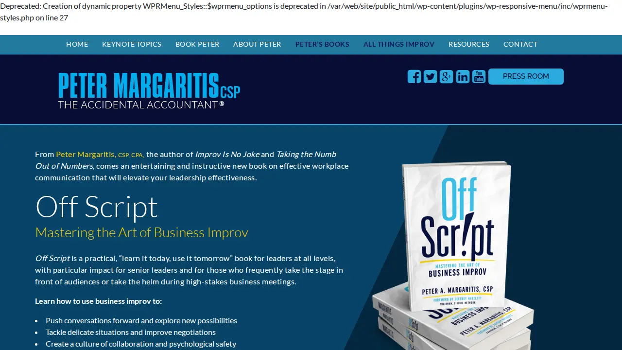 Peter A. Margaritis, LLC page