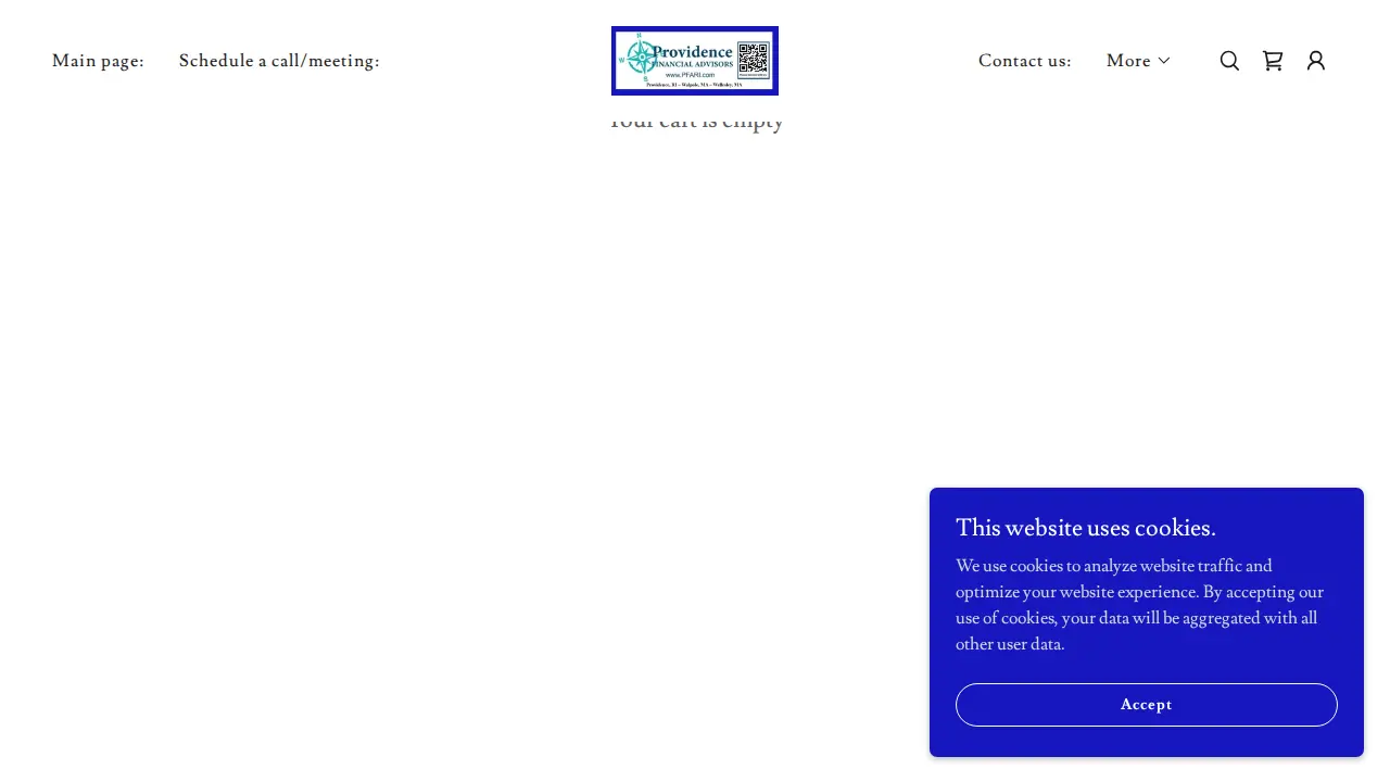 Providence Financial Advisors page