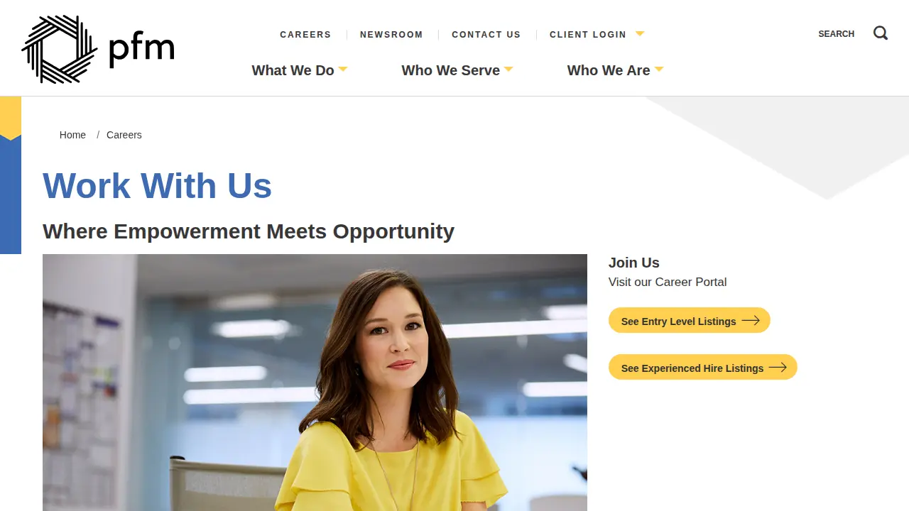 PFM page