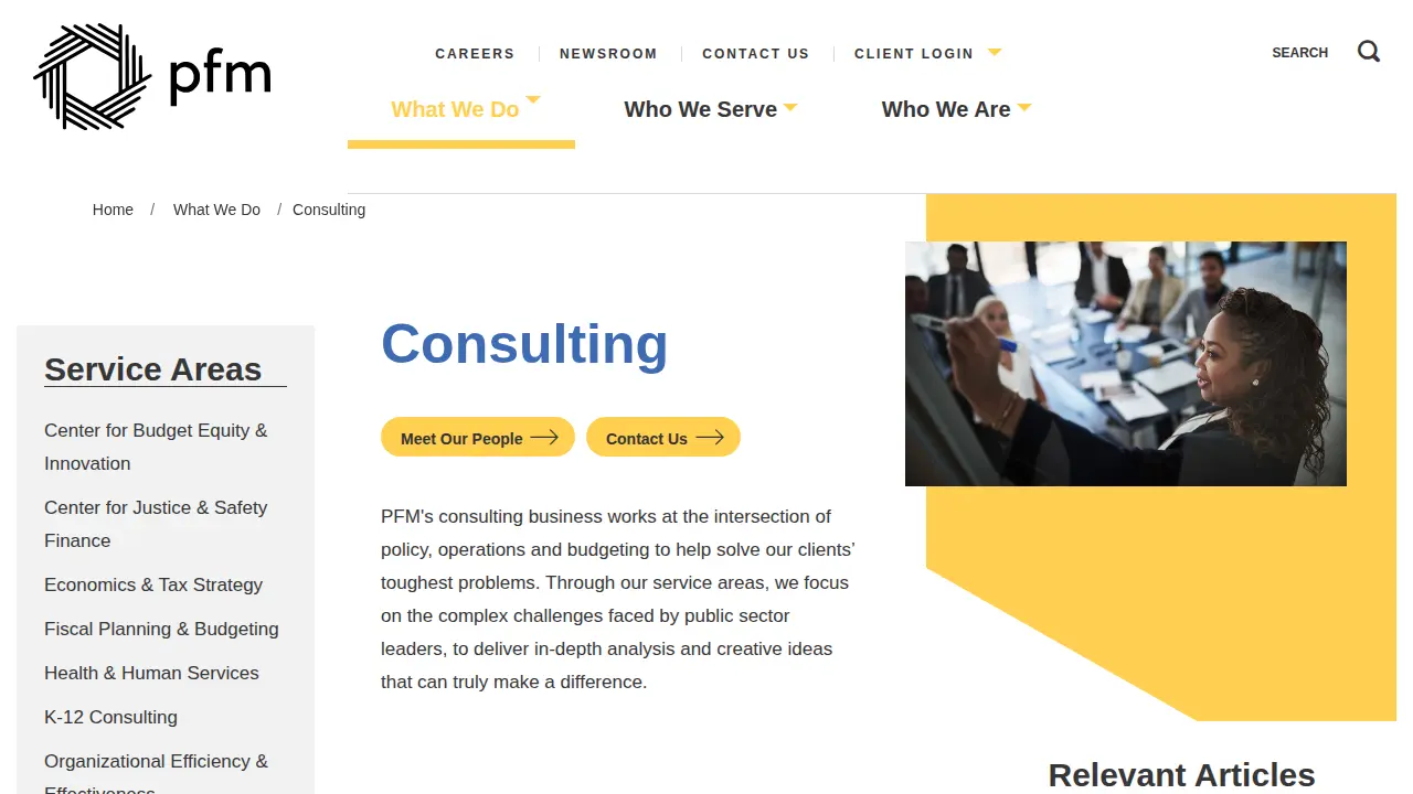 PFM page