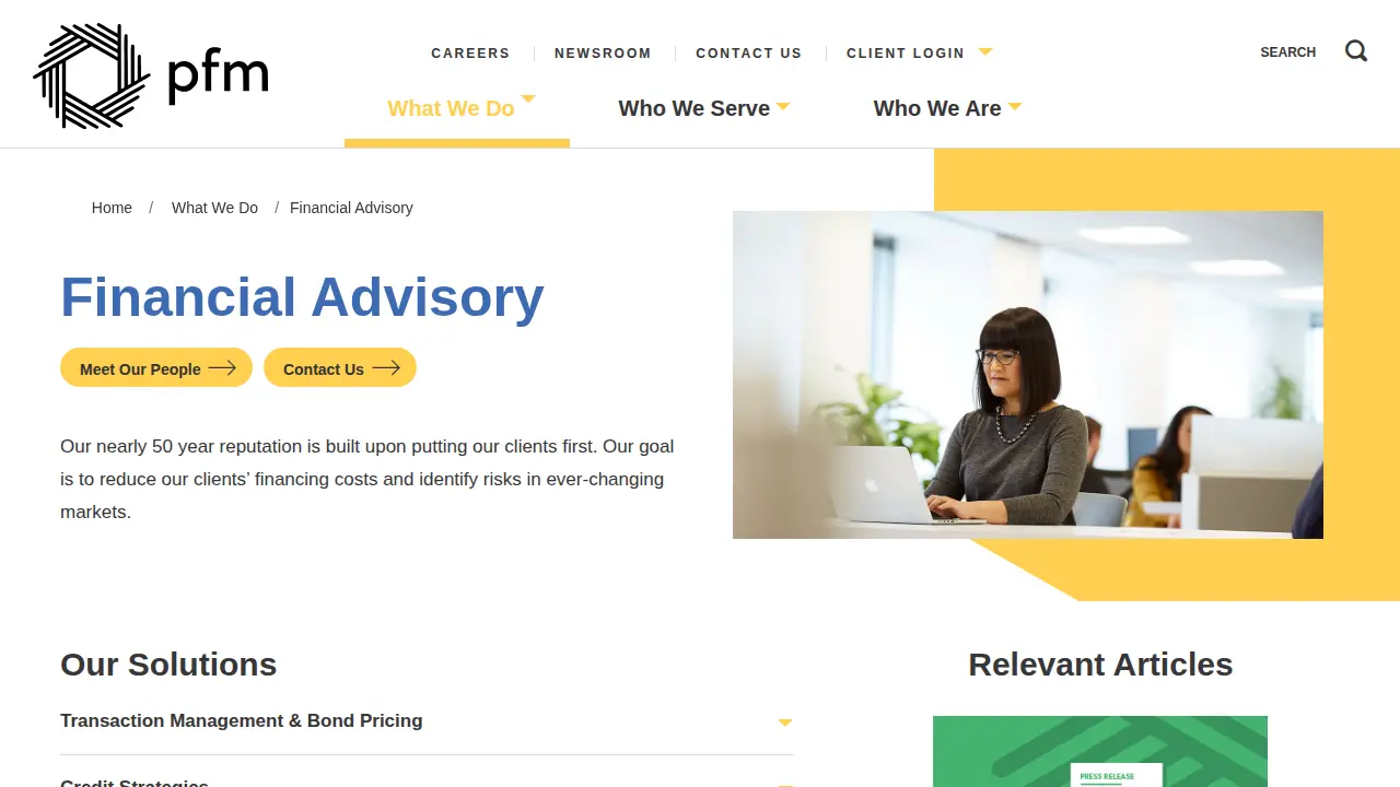 PFM page
