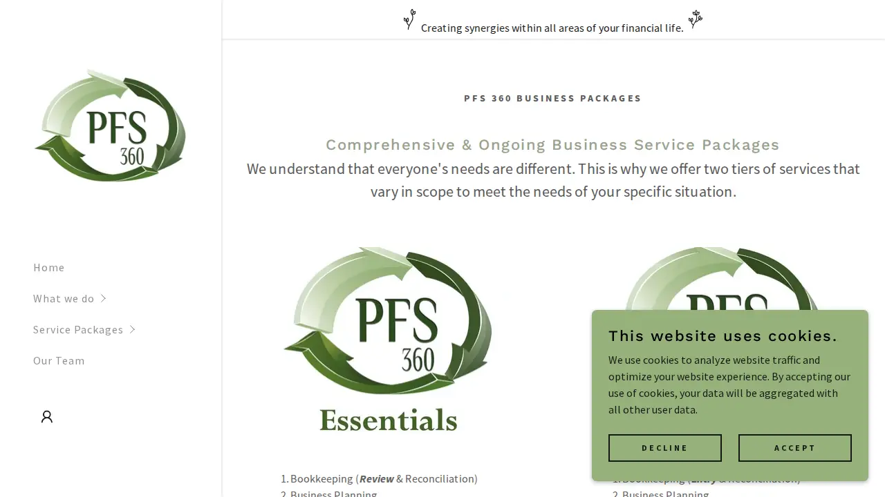 PFS Tax, Inc. page