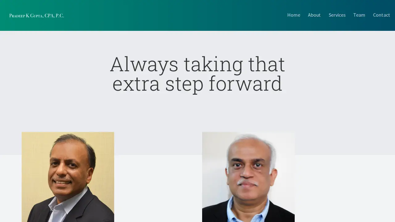 Pradeep K Gupta, CPA, PC page