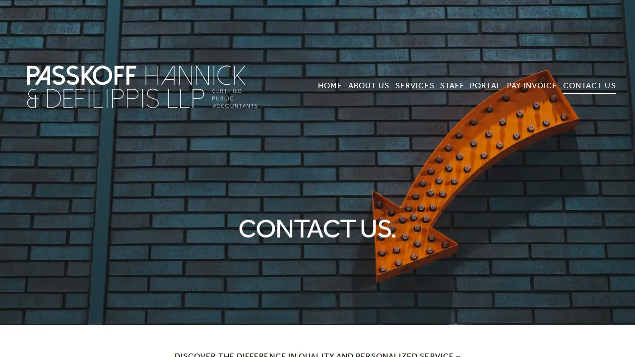 PASSKOFF HANNICK & DEFILIPPIS LLP page