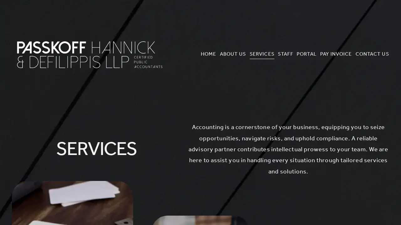 PASSKOFF HANNICK & DEFILIPPIS LLP page