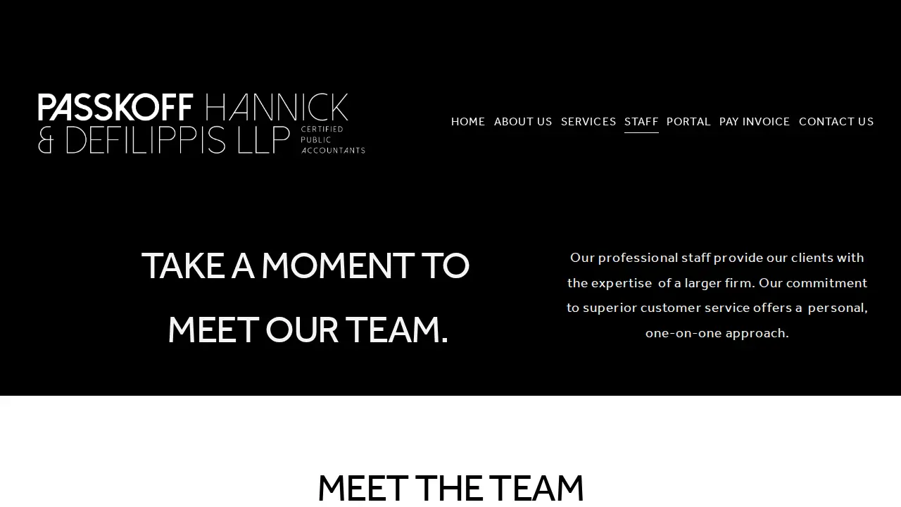 PASSKOFF HANNICK & DEFILIPPIS LLP page