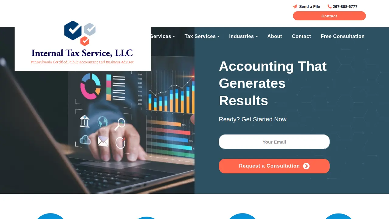 The Berry Group Taxes & Accounting page