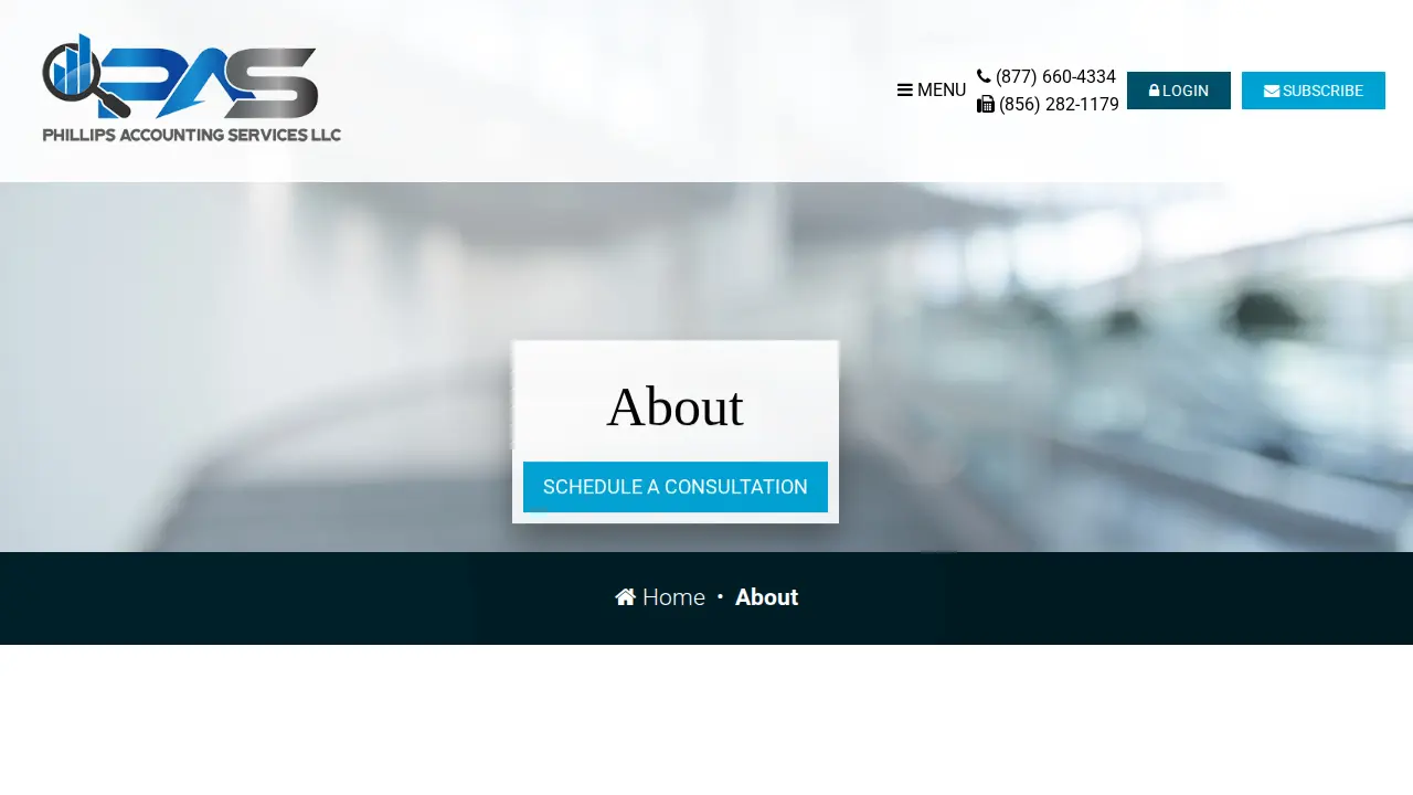 Phillips Accounting Services, LLC page