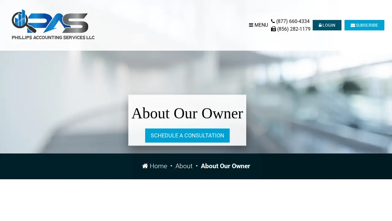 Phillips Accounting Services, LLC page