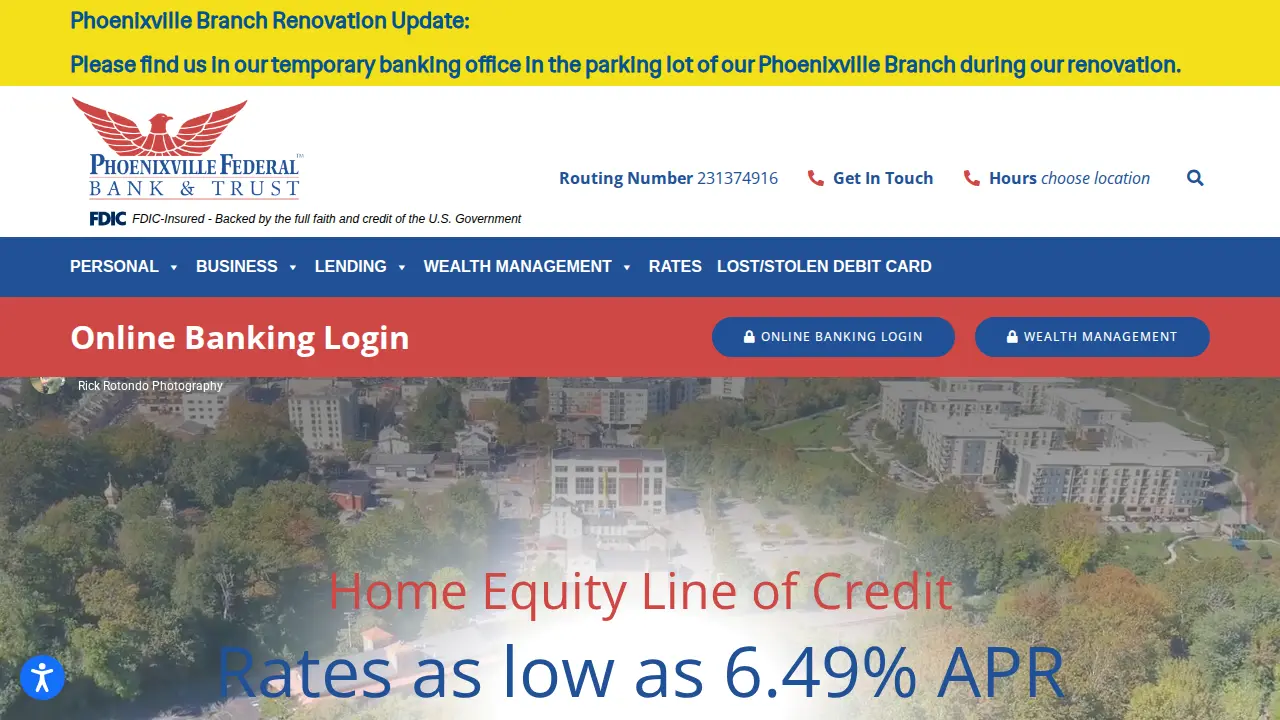 Phoenixville Federal Bank & Trust