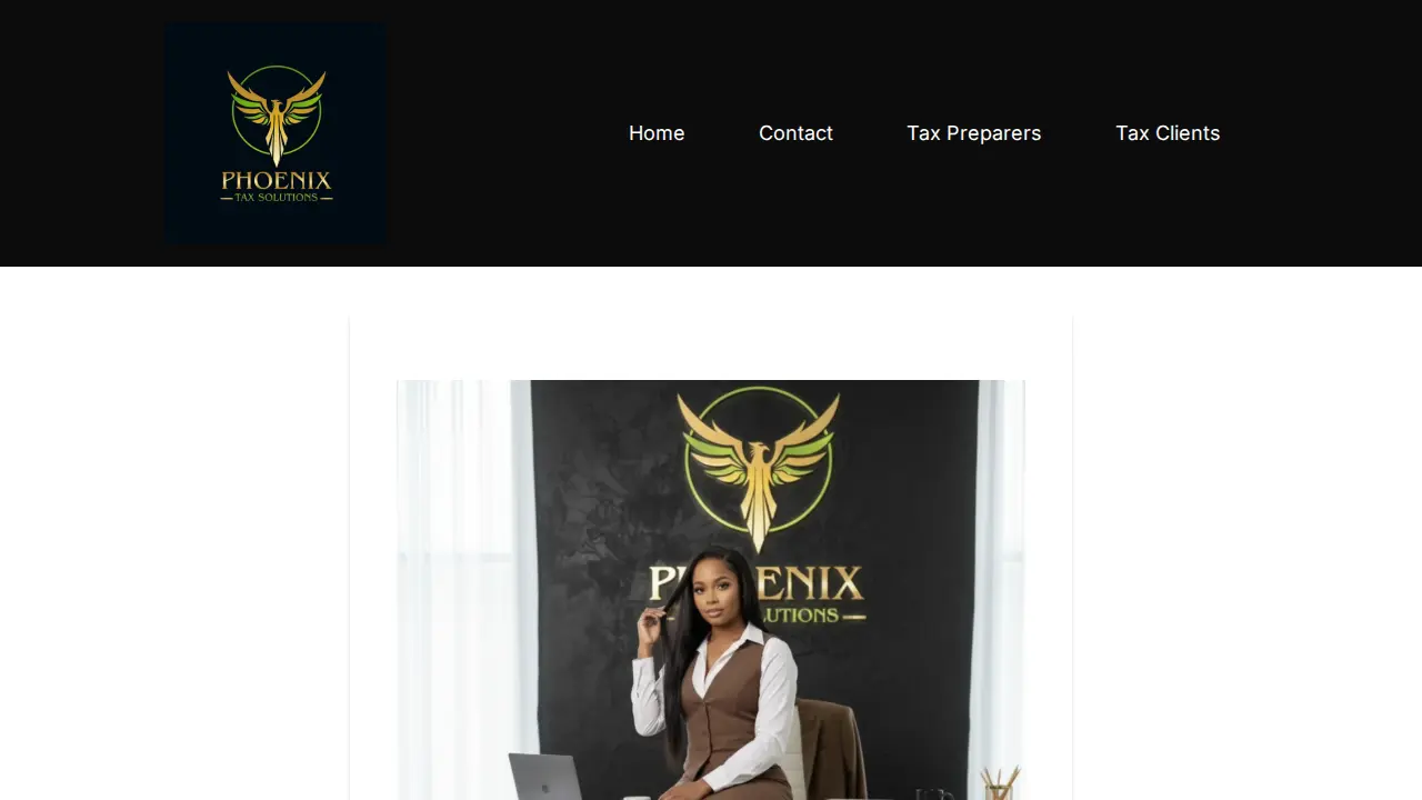 Phoenix Tax Solutions LLc page