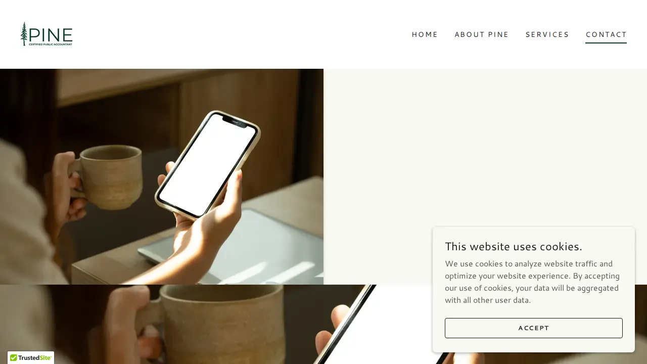 Pine CPA page