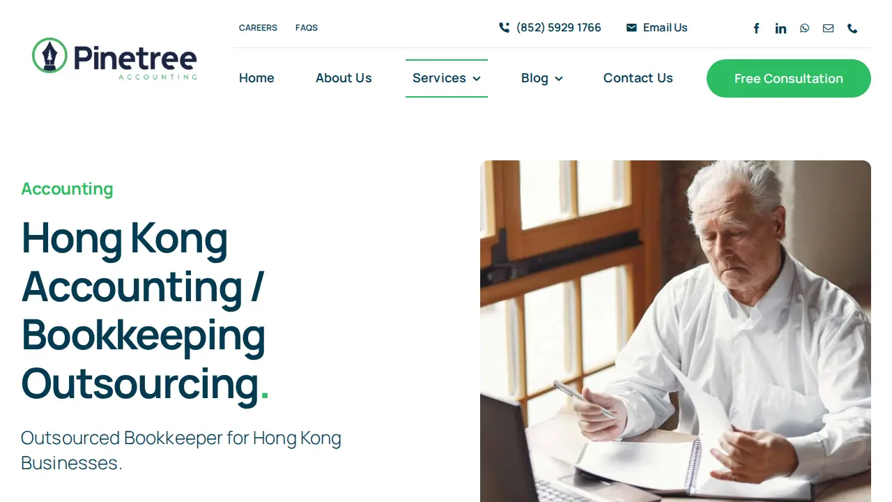 Pinetree Accounting Services Limited page