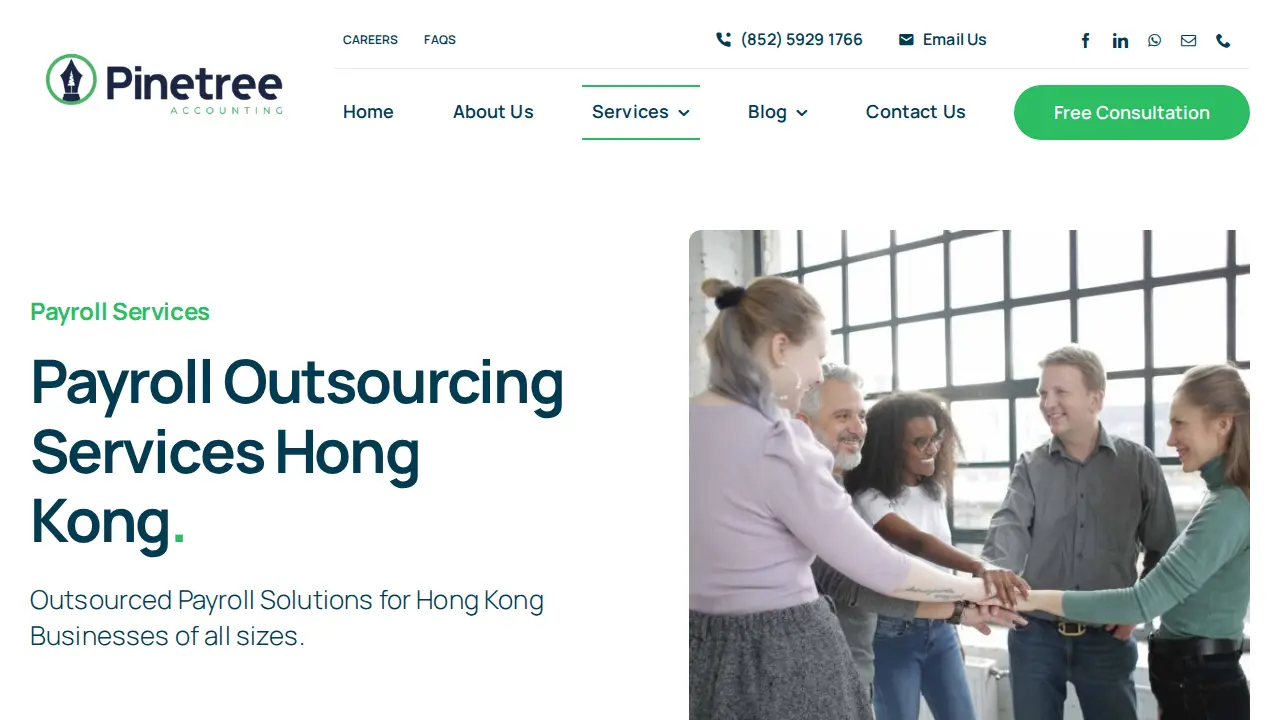 Pinetree Accounting Services Limited page