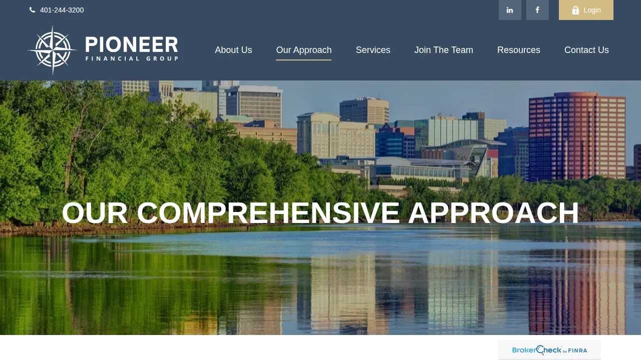 Pioneer Financial Group page