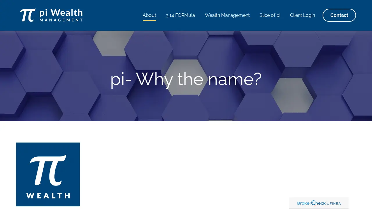 pi Wealth Management page