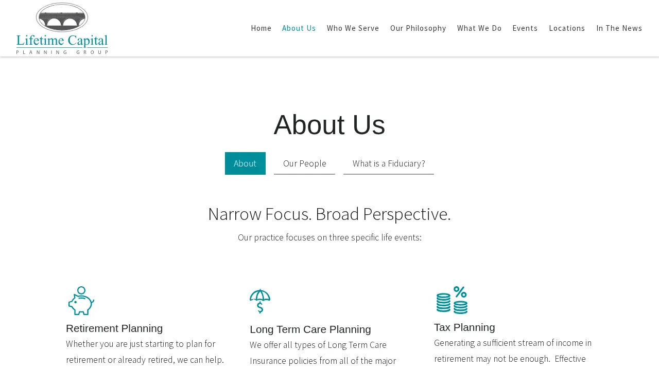 Lifetime Capital Planning Group LLC page