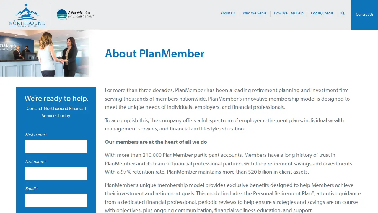 United Financial NW page