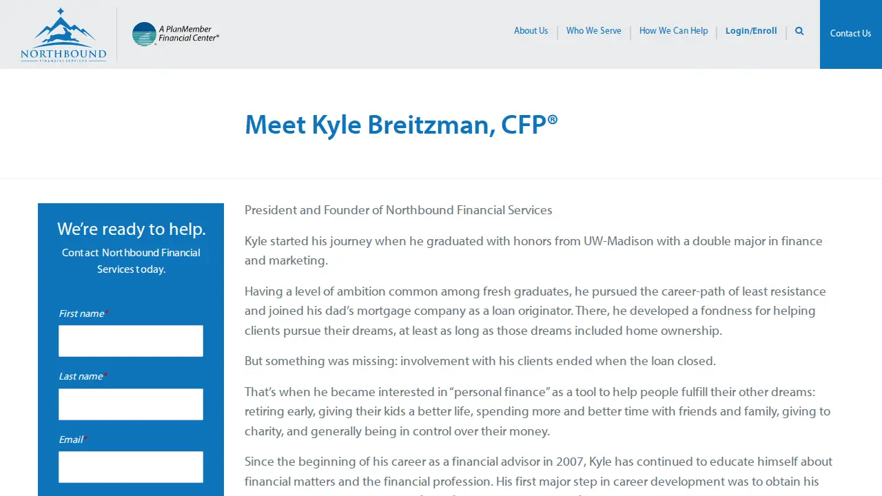 United Financial NW page