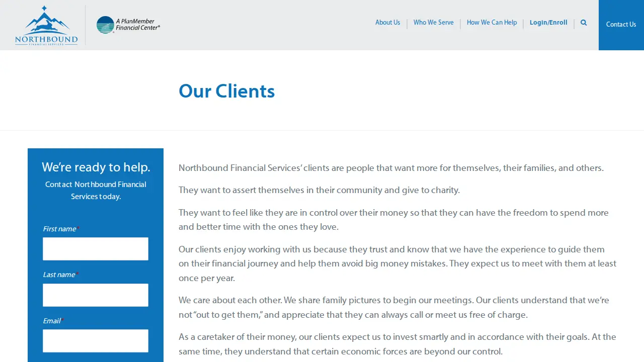 United Financial NW page