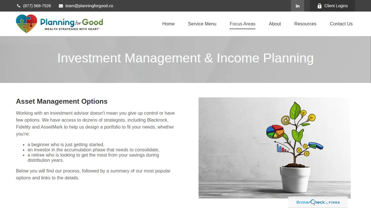 Planning for Good - Karen Melo Ticas, CFP® page