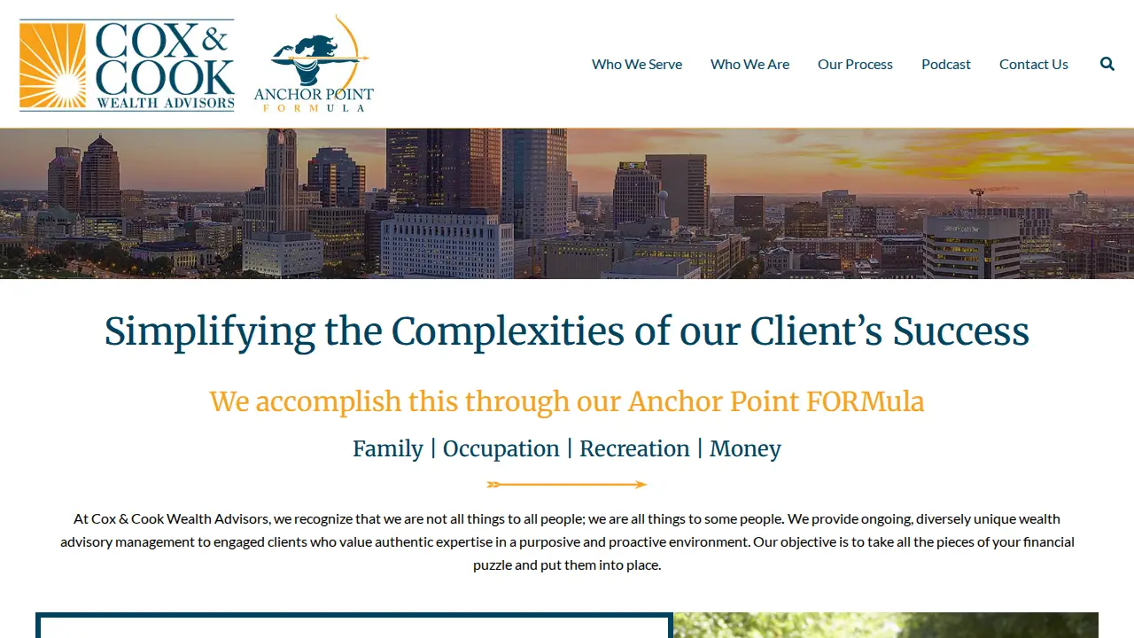 Cox & Cook Wealth Advisors