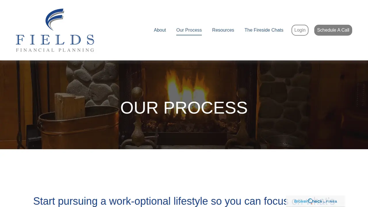 Fields Financial Planning page