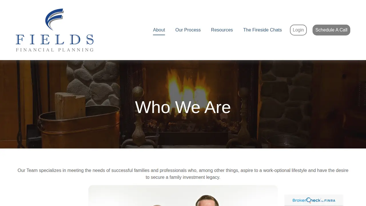 Fields Financial Planning page