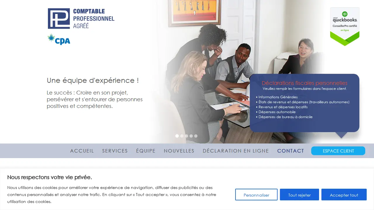 PL Comptable CPA inc. page