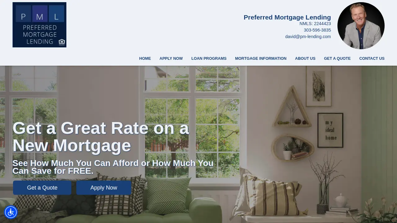 Preferred Mortgage Lending: David Hutton, Mortgage Broker