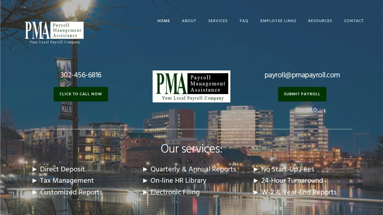 Payroll Management Assistance website