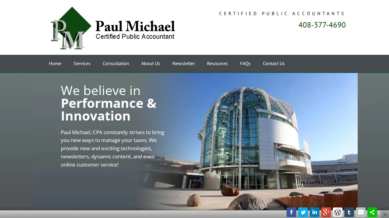 Michael Paul CPA page
