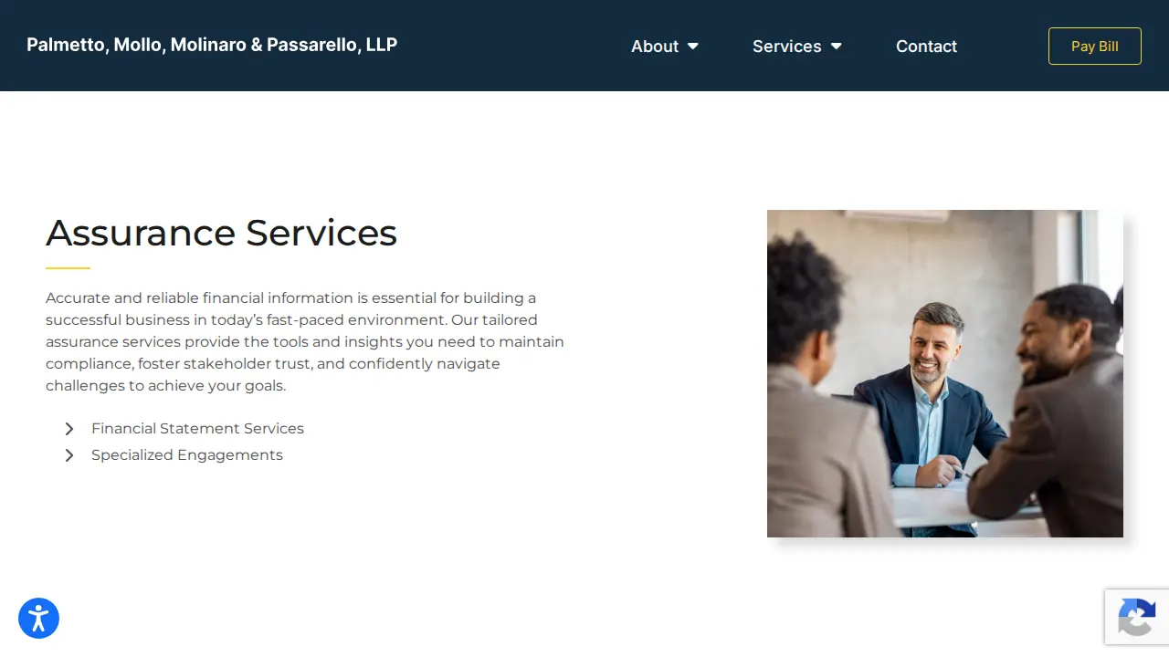 Palmetto, Mollo, Molinaro & Passarello, LLP page
