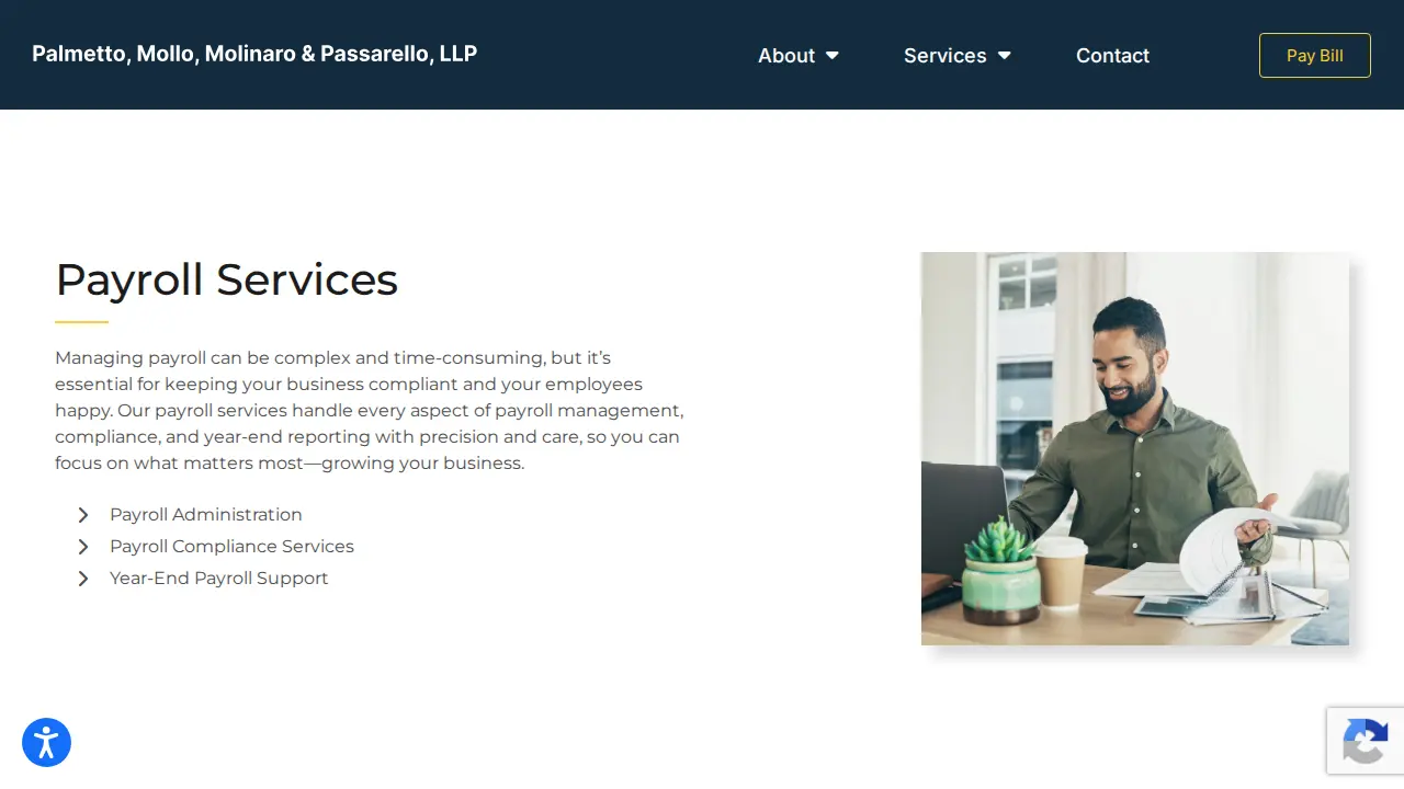 Palmetto, Mollo, Molinaro & Passarello, LLP page