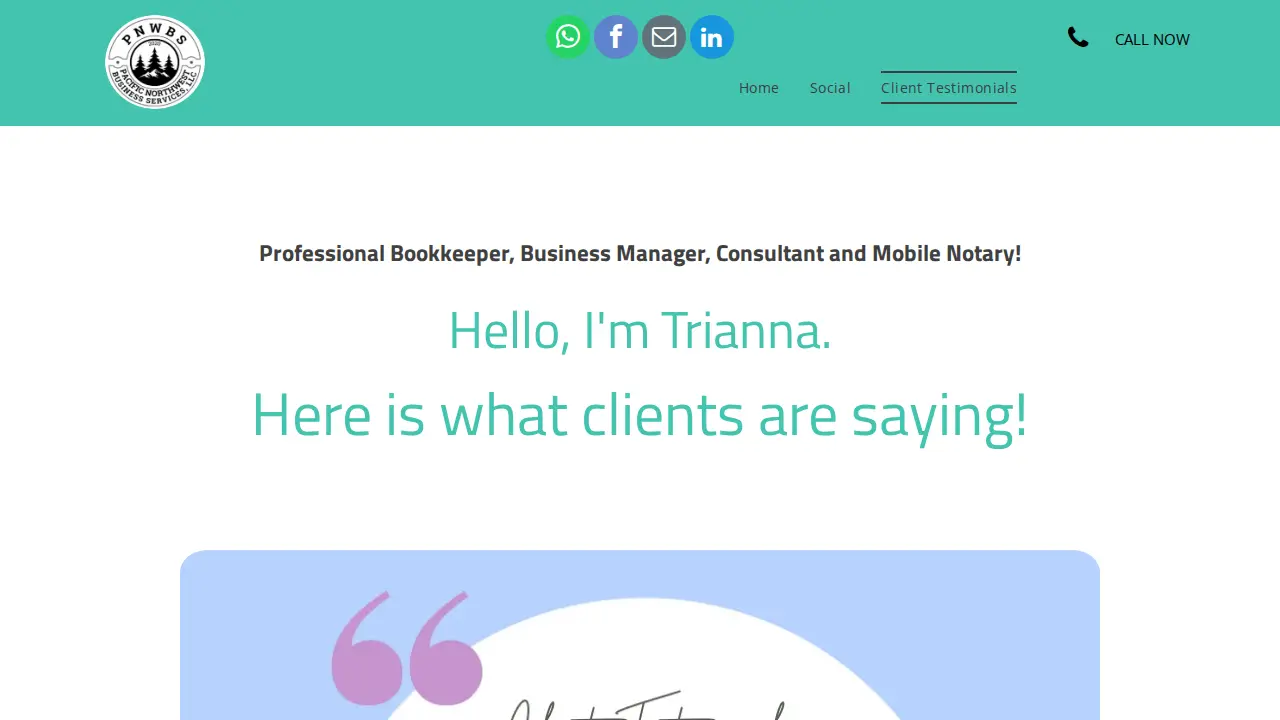Pacific Northwest Business Services, LLC page