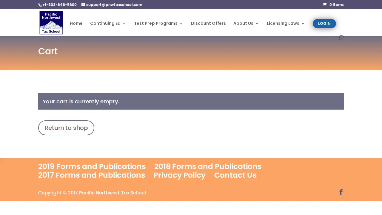 Pacific NW Tax Services page