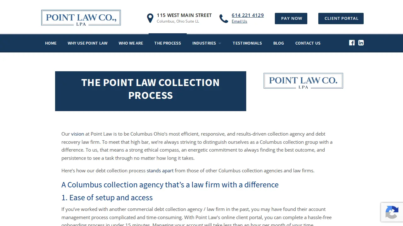 Point Law Co., LPA page