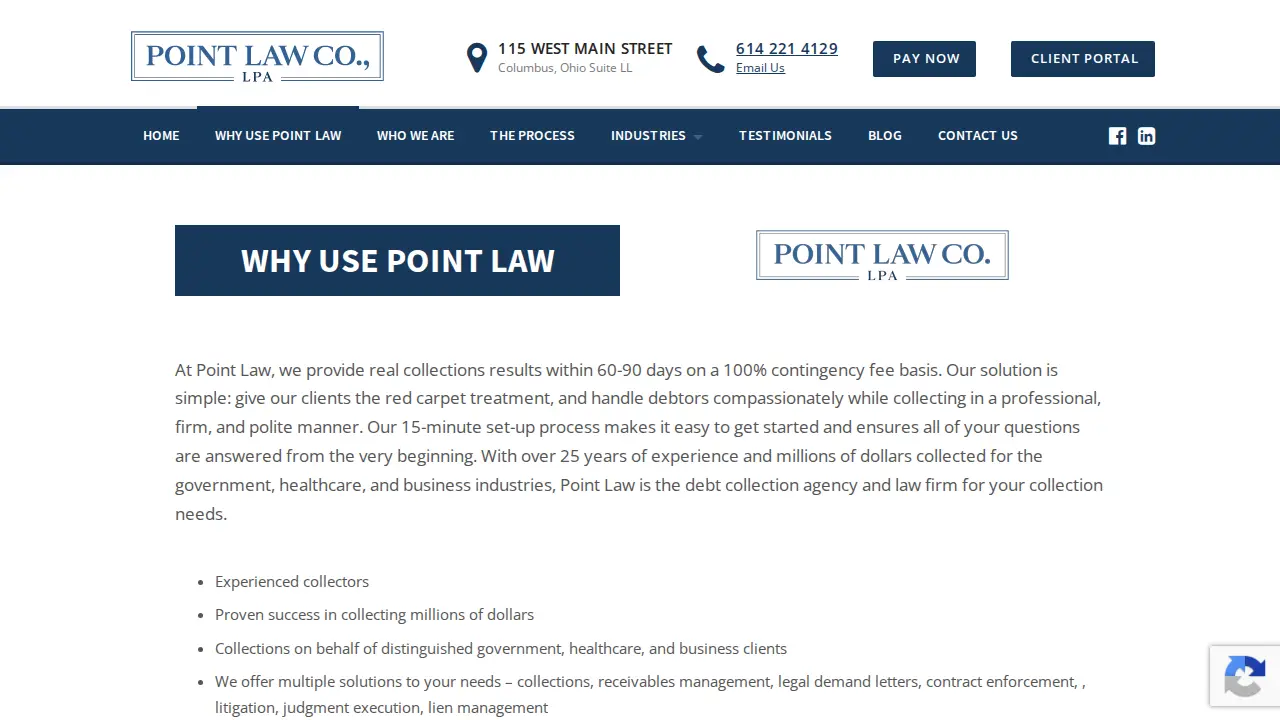Point Law Co., LPA page