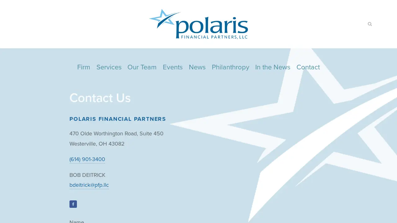 Polaris Financial Partners Llc page