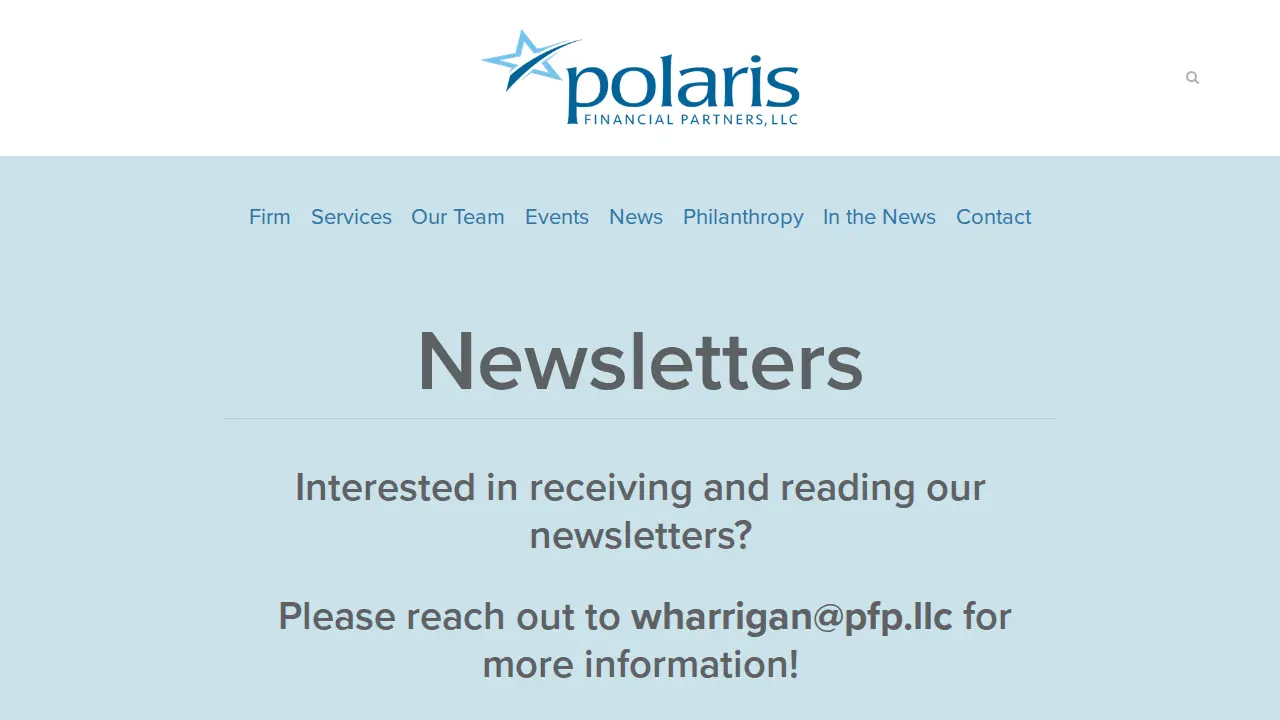 Polaris Financial Partners Llc page