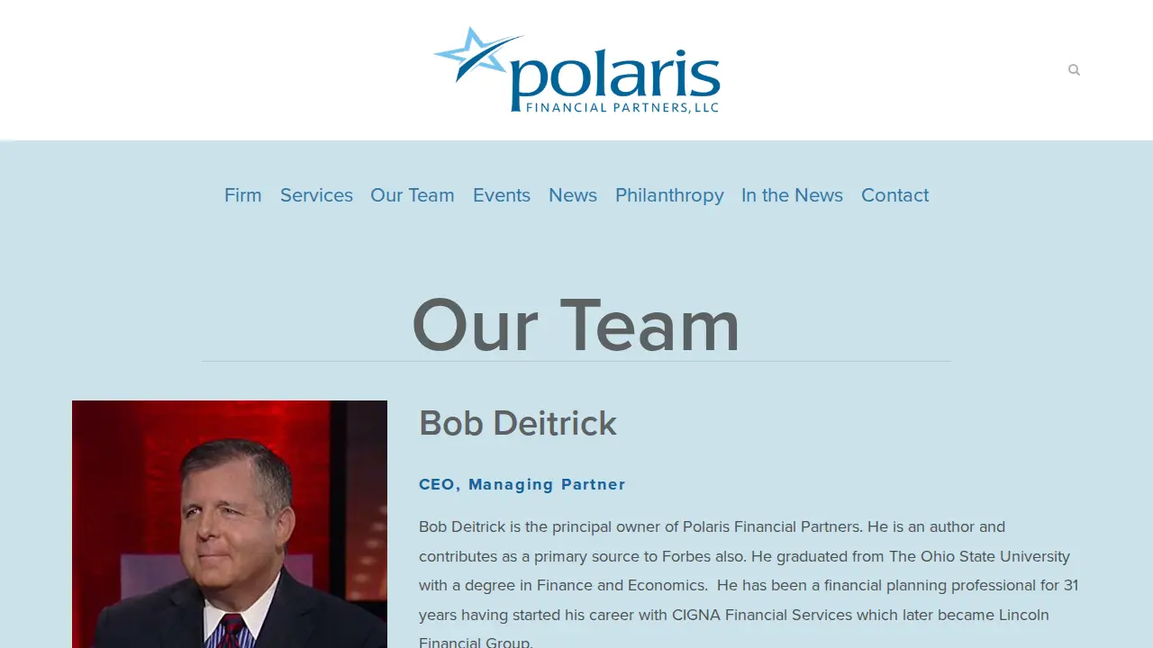 Polaris Financial Partners Llc page