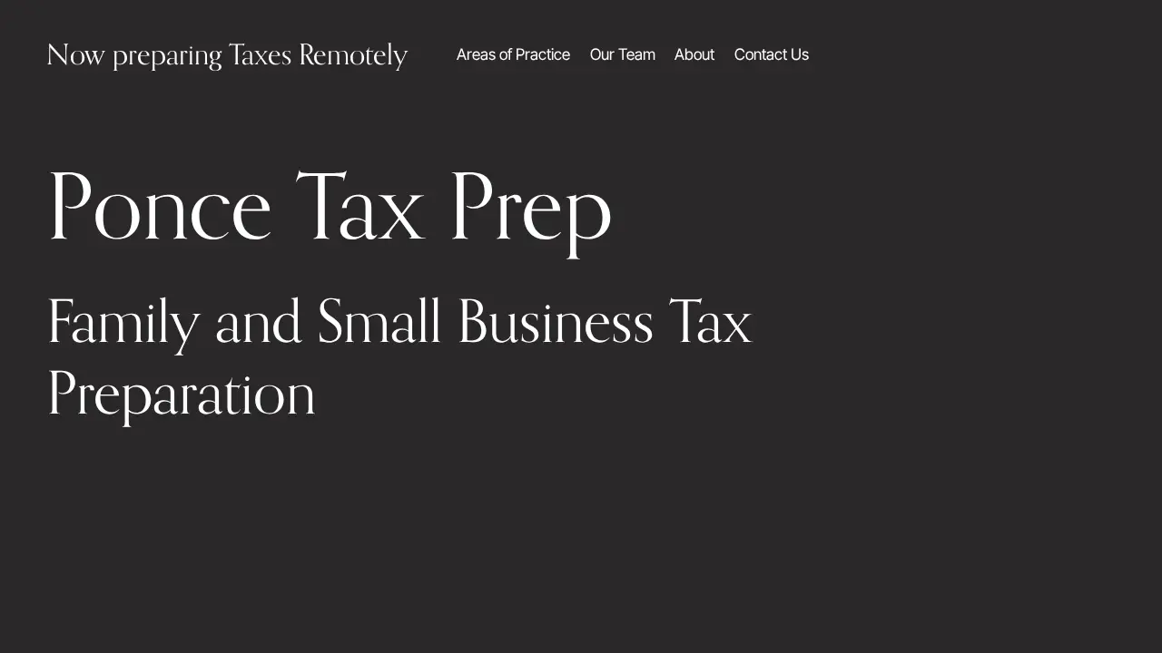 Ponce Tax Prep