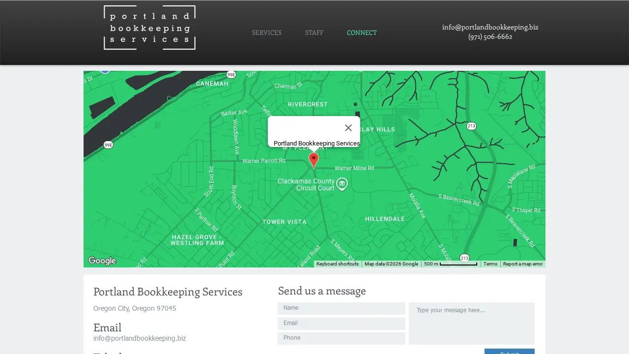 Portland Bookkeeping & Tax Llc page