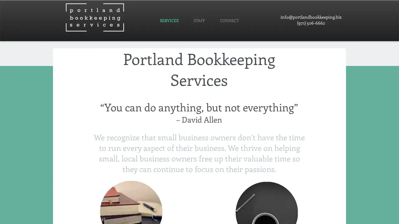 Portland Bookkeeping & Tax Llc page