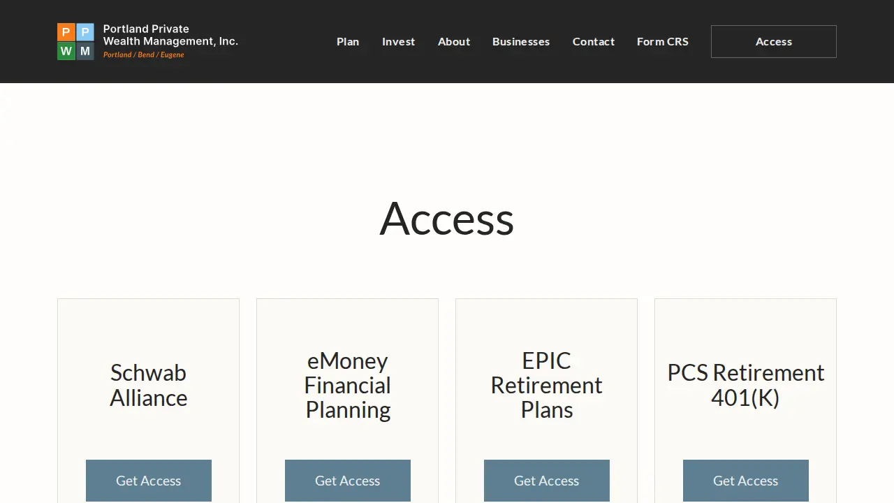 Portland Private Wealth Management, Inc. page