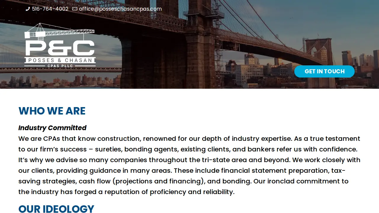 Posses & Chasan CPA page
