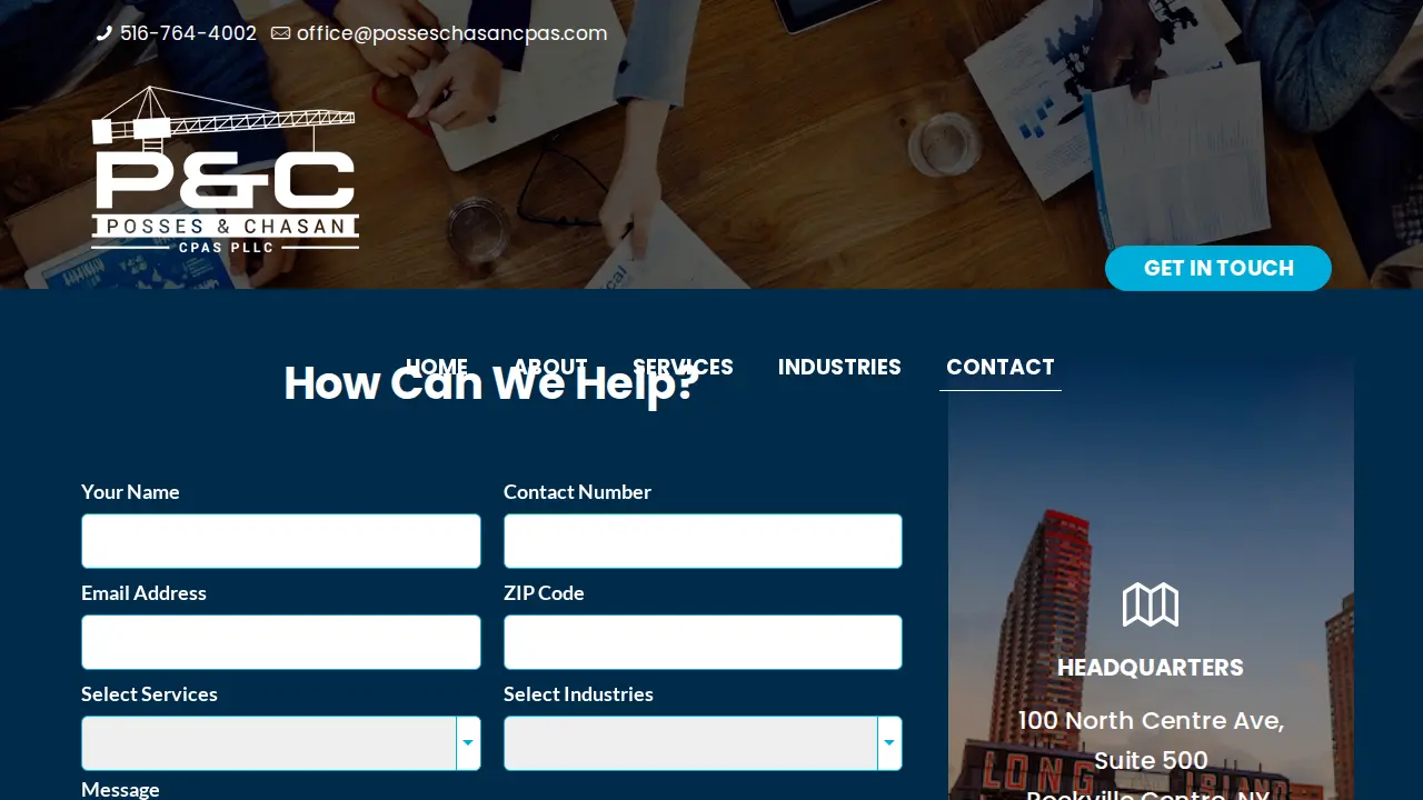Posses & Chasan CPA page