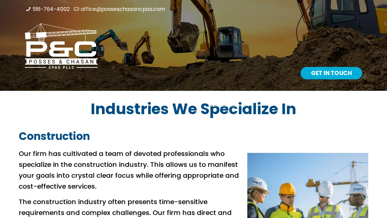 Posses & Chasan CPA page
